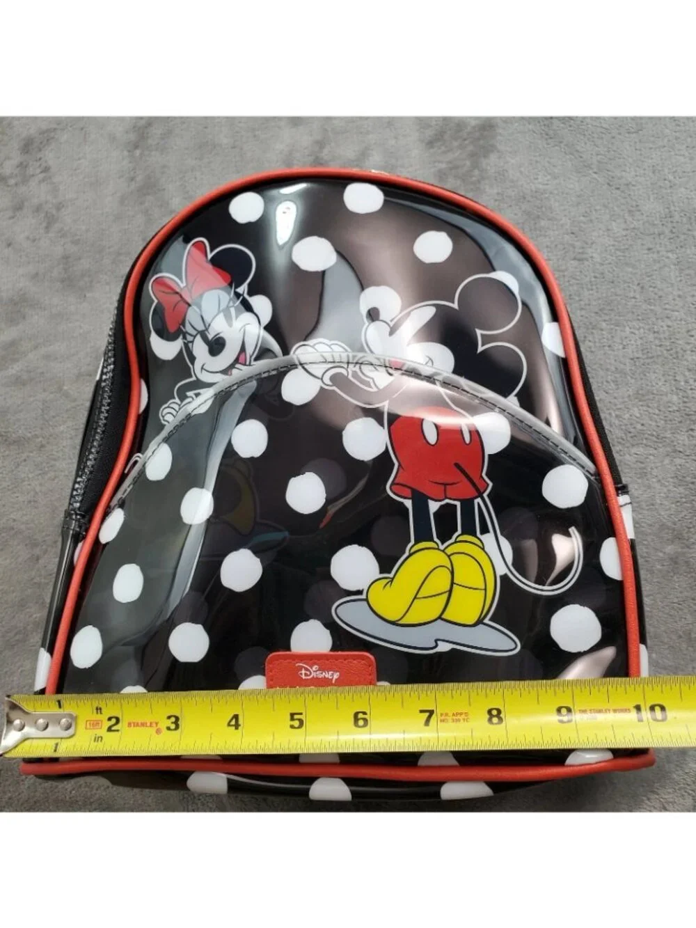 Disney Mickey & Minnie Mouse Mini Backpack Polka Dot Land World Cosplay Travel